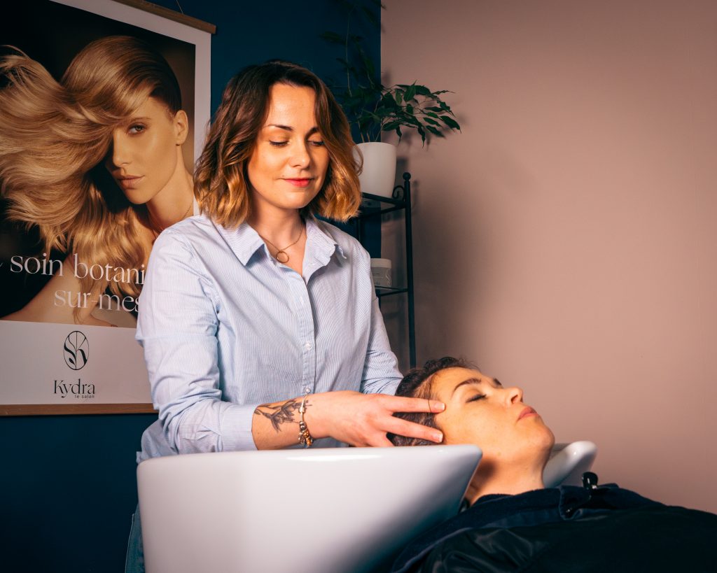 Anne-Sophie fondatrice de Douceur Capillaire, rituel hair care 